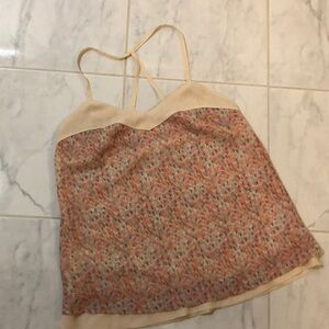 Orb spaghetti strap camisole tank. Pretty pastel colours!